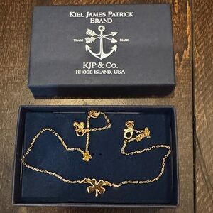 Kiel James Patrick Anchor Emblem necklace
